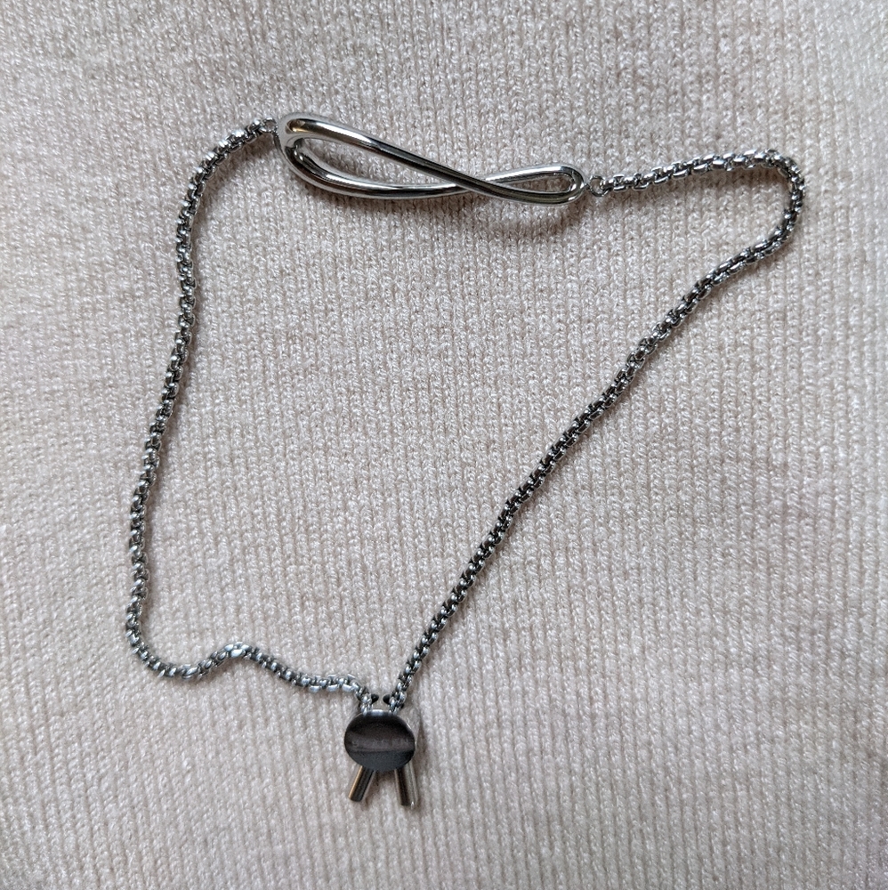 Skagen infinity bracelet.